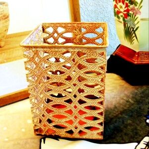 ❄️Metal Cutout Rustic Candle Holder